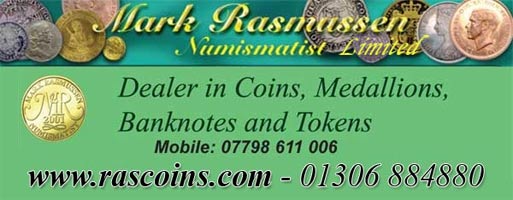 dealer in coins, medallions, banknotes and tokens
